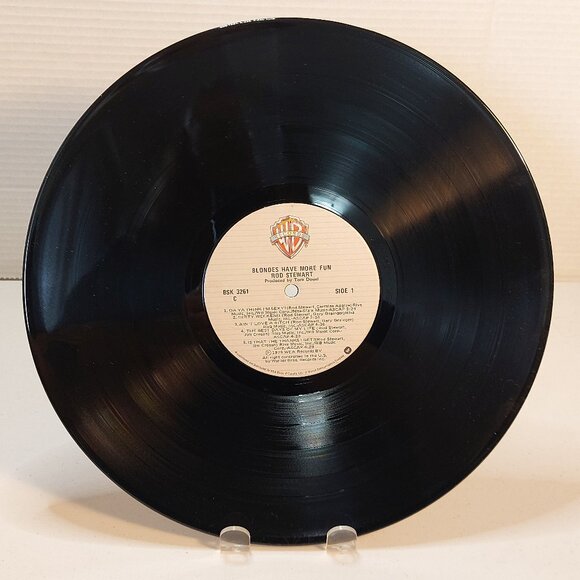 Rod Stewart  ~ Blondes Have More Fun  (Vinyl LP, 1978) - Picture 3 of 5